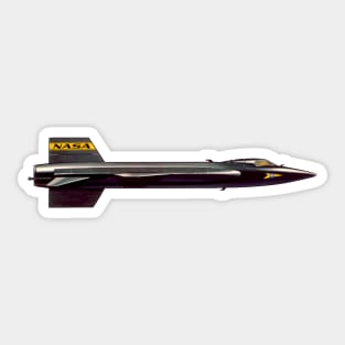 North American X-15 - Rocket Powered Experimental X-Plane Sticker